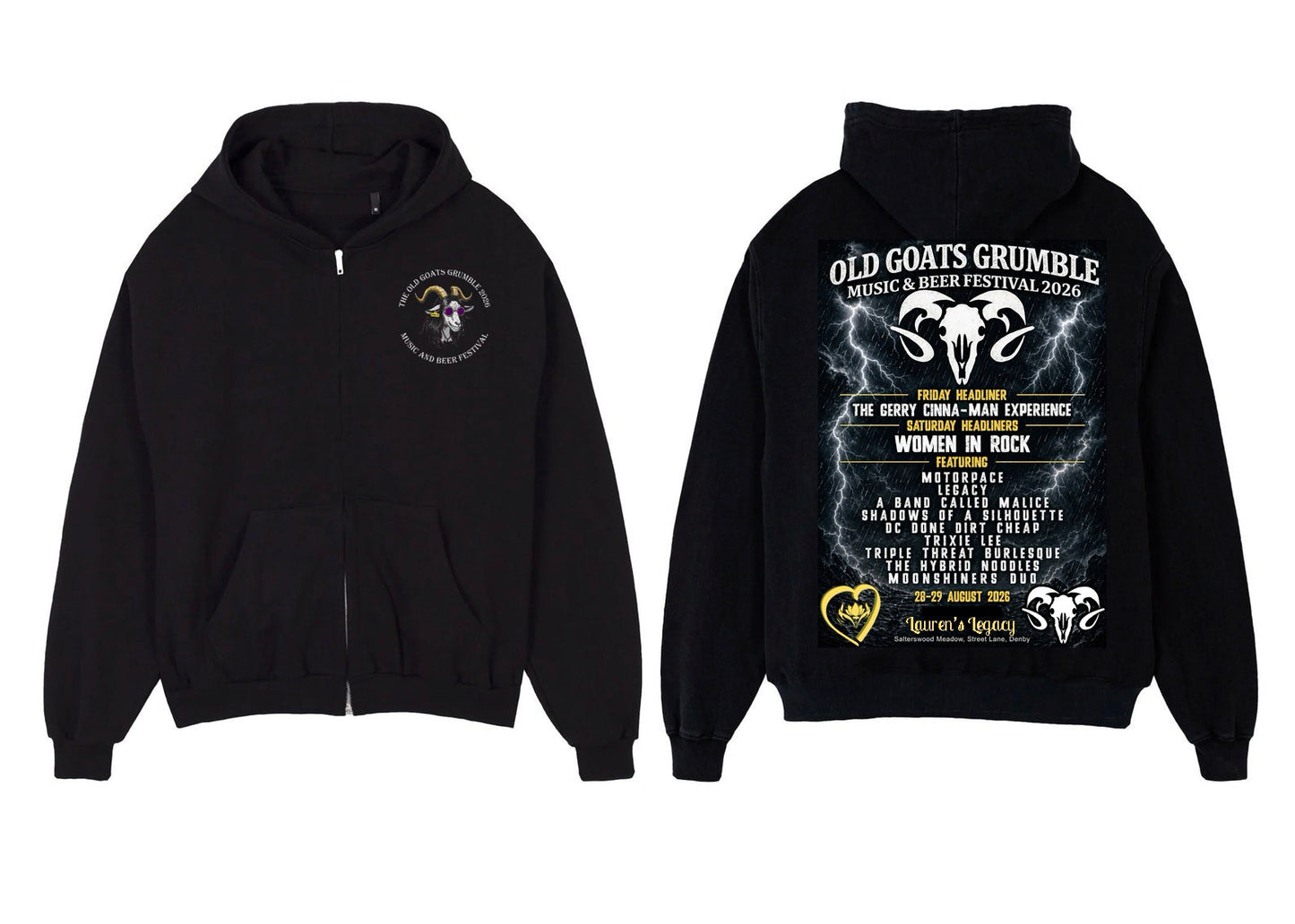 Grumble XII Zip Up Hoodie