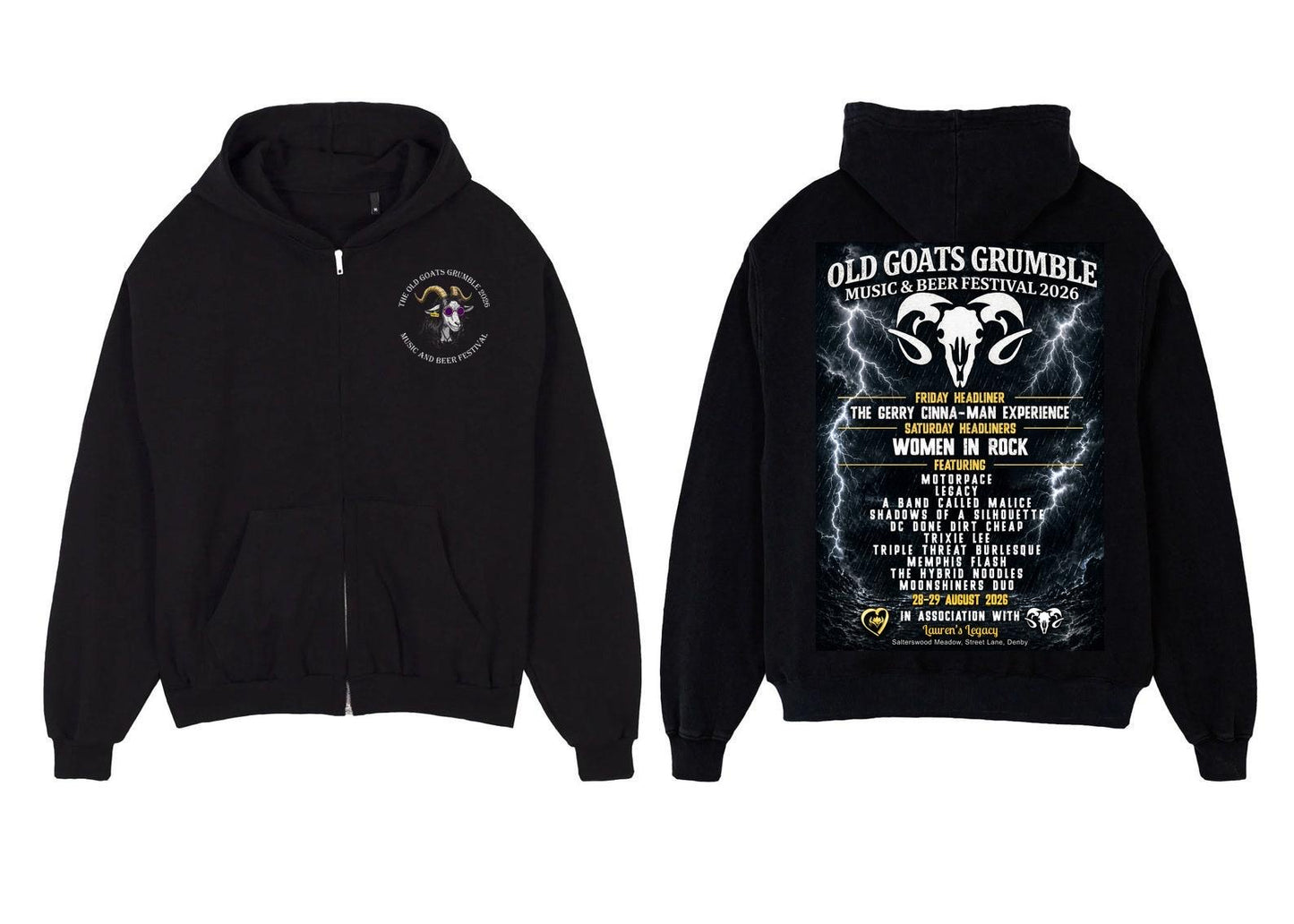 Grumble XII Zip Up Hoodie